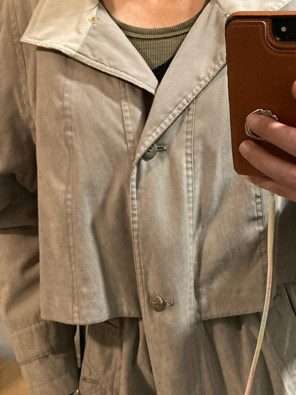 Women's vintage Fleet Street Trench Coat